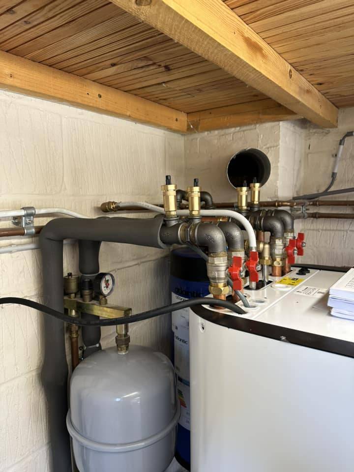Placement de boiler thermodynamique à Dour